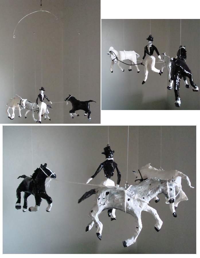 3 Ponies - Sculpture