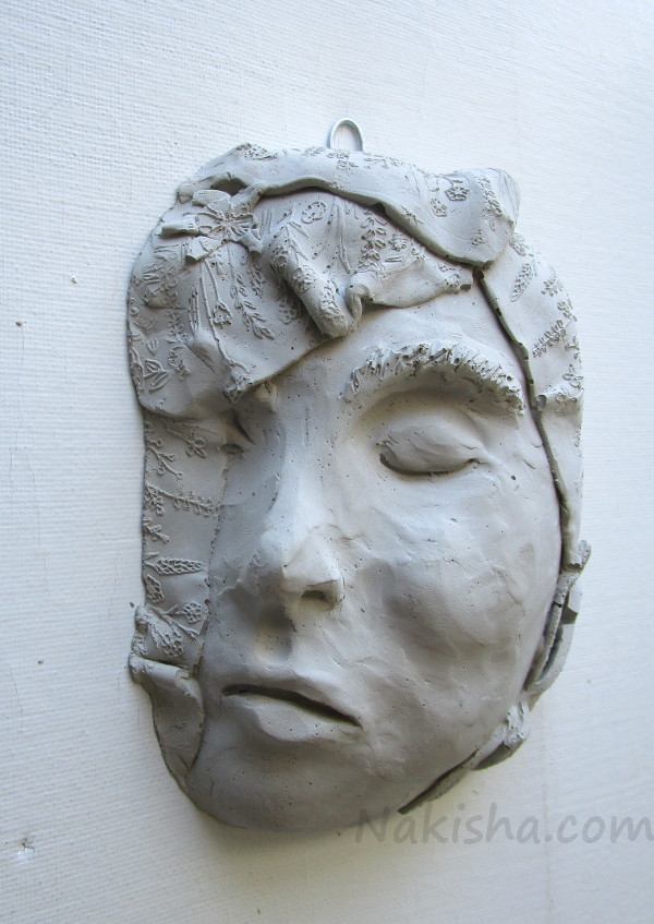 Asleep , Concrete Sculpture by Nakisha