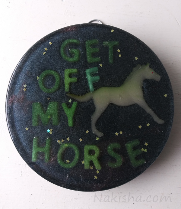 Resin wall Sculpture with the jesus Lizard lyrics by Nakisha