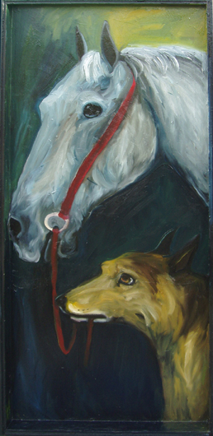 Gypsy and the Gray -Painting
