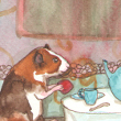 Tea with Guinnea pig, 2014